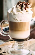 cafe americano con crema